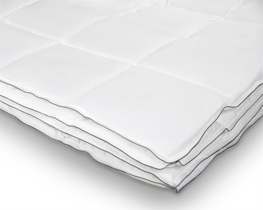 Percale Cotton Touch 4-Seizoenen Dekbed White - 140X220