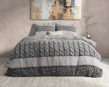 Flanel Elin Taupe 240 x 220