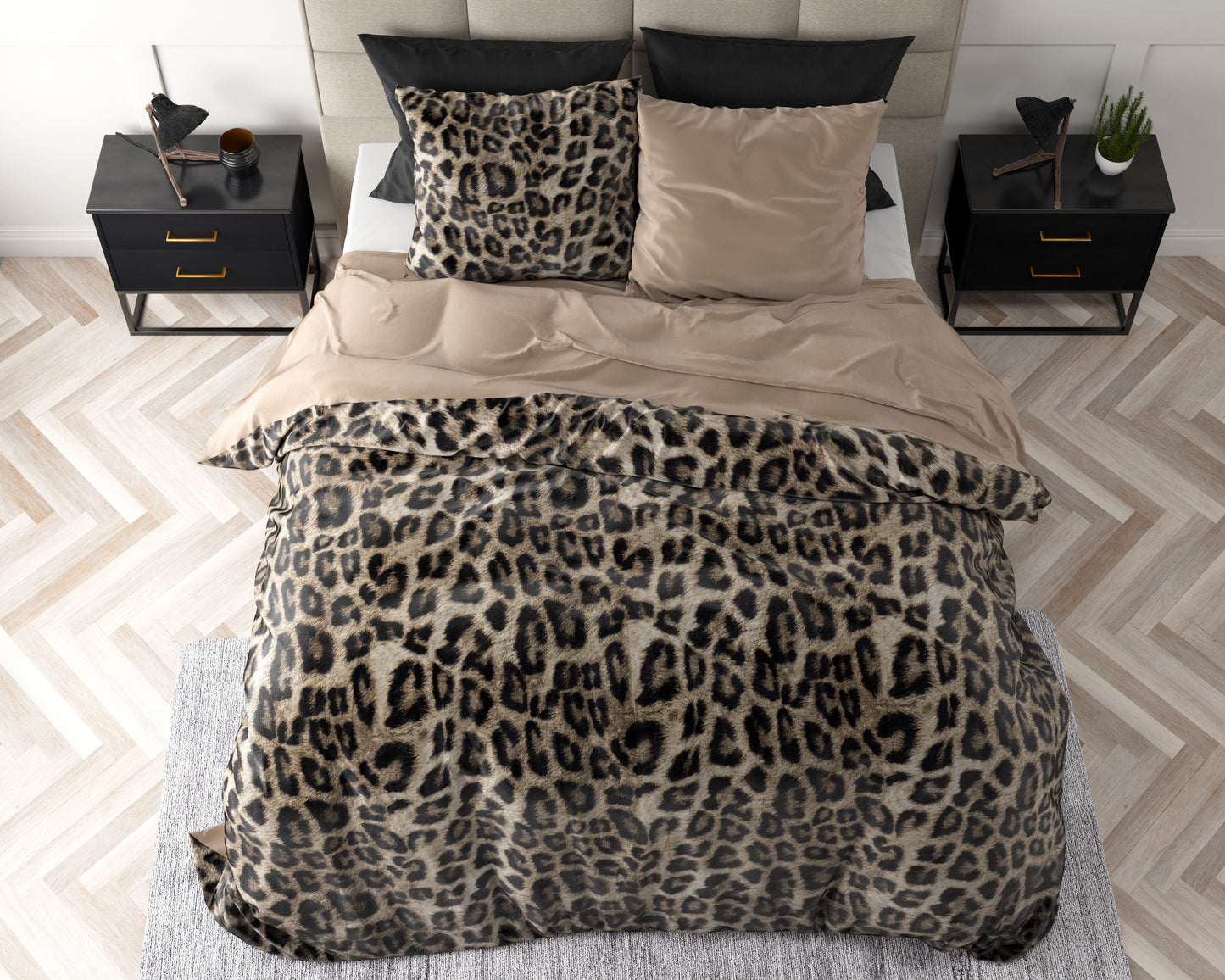 EMSA Velvet Tiger Bruin 240 x 200/220