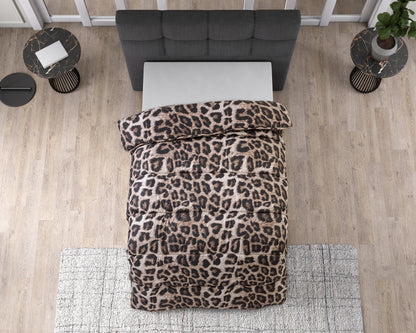 All-in one lazy dekbed Panther Taupe 140 x 200