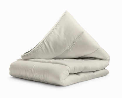 All-in One Lazy dekbed Creme/Groen 200 x 200