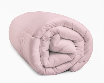 All-in One Lazy dekbed Creme/Roze 140 x 200