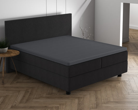 Dubbel Jersey 220 gr. Topper Hoeslaken Antraciet 80/90 X 200/220