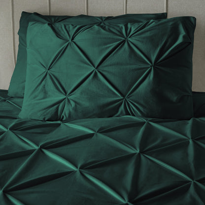 Velvet Pintuck Groen 140 x 200/220