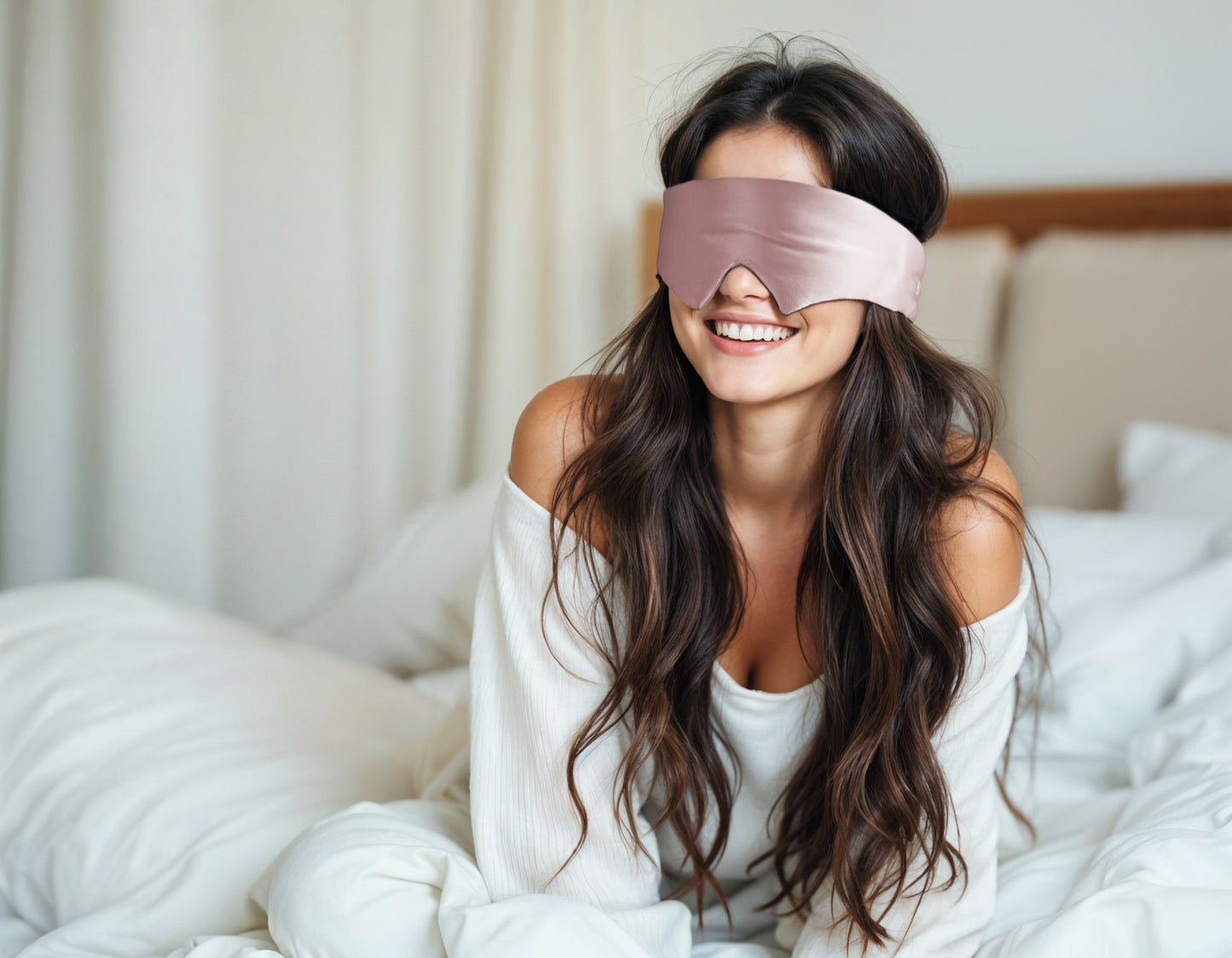 Deepsleep Mask Oud roze 68 x 12