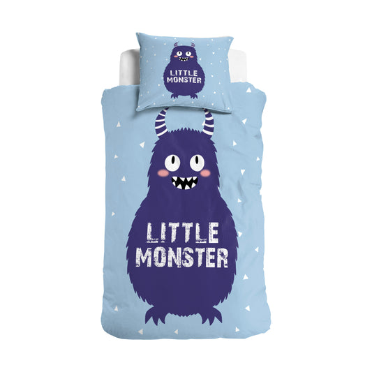 Little Monster Blauw 140 x 220