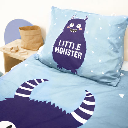 Little Monster Blauw 140 x 220